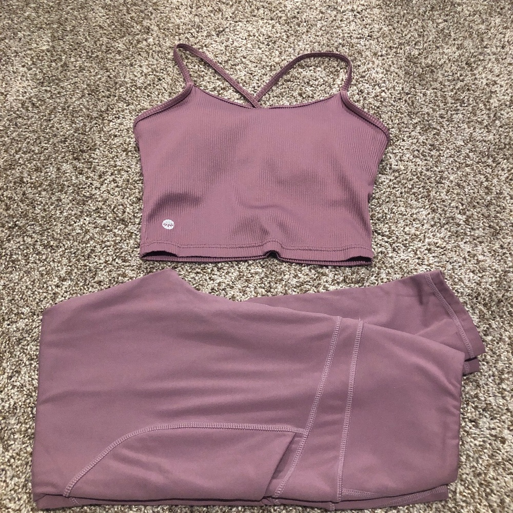 Crop Top and Leggings